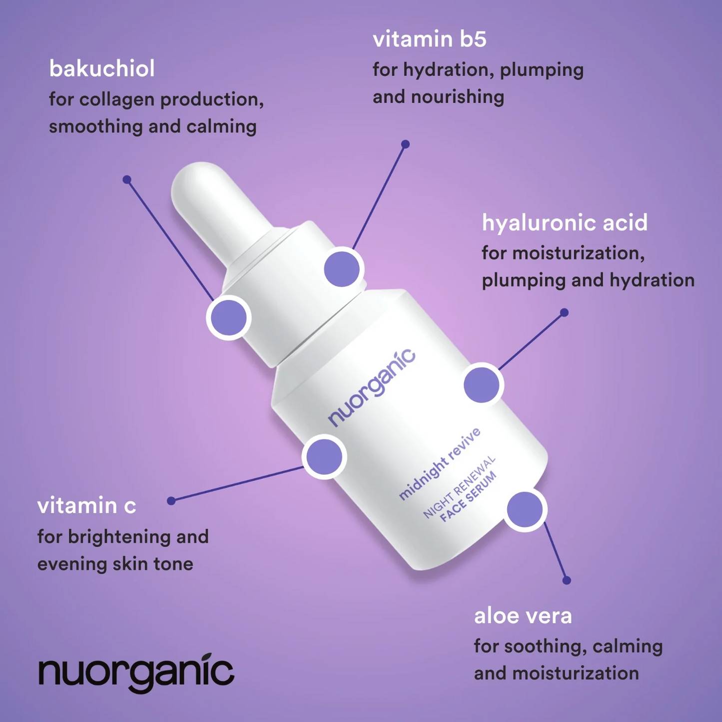 Midnight Revive-Bakuchiol Serum